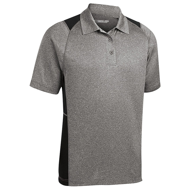 DRI-EQUIP Moisture Wicking 2-Color Athletic Polos in 10 Colors