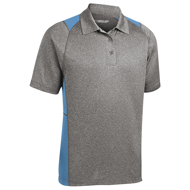 DRI-EQUIP Moisture Wicking 2-Color Athletic Polos in 10 Colors