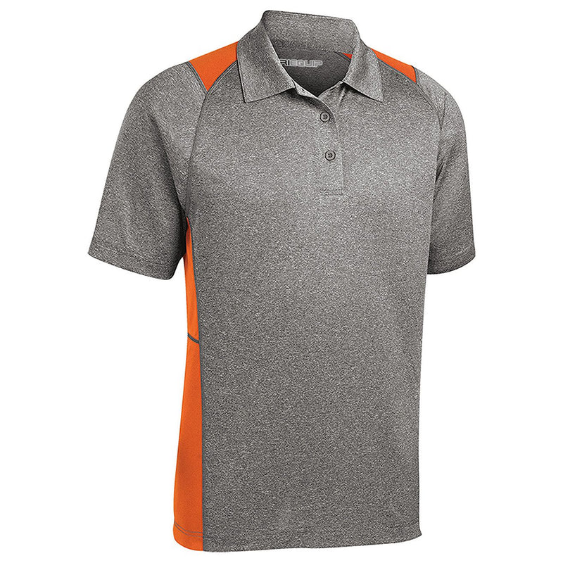 DRI-EQUIP Moisture Wicking 2-Color Athletic Polos in 10 Colors