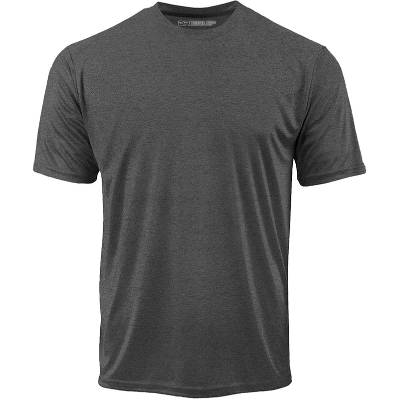 DRIEQUIP Men's Big & Tall Short Sleeve Moisture Wicking Athletic T-Shirts (TALL SIZING)
