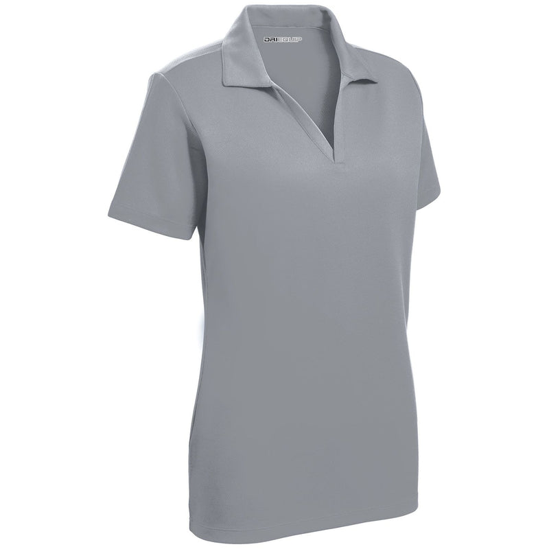 Women's Dri-Equip Short Sleeve Racer Mesh Polo Shirts in Size XS-4XL