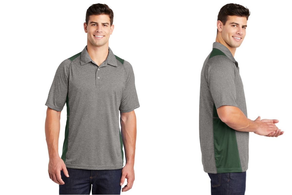 Elevate Your Athletic Wardrobe with DRI-EQUIP Moisture-Wicking 2-Color Athletic Polos