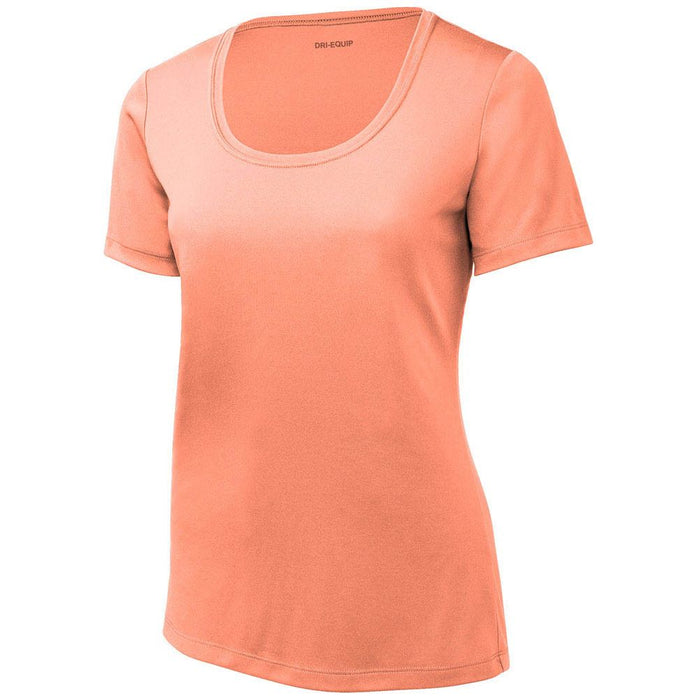 Dri-Equip Ladies Sun Guard Performance Scoop Neck Tee