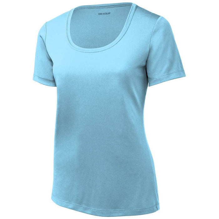 Dri-Equip Ladies Sun Guard Performance Scoop Neck Tee