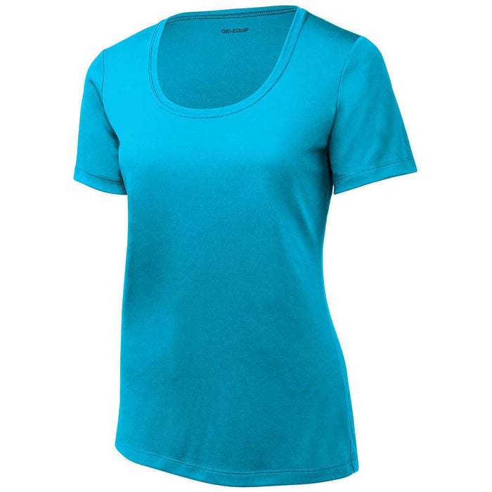 Dri-Equip Ladies Sun Guard Performance Scoop Neck Tee