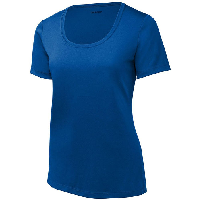 Dri-Equip Ladies Sun Guard Performance Scoop Neck Tee