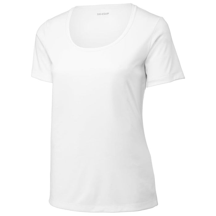 Dri-Equip Ladies Sun Guard Performance Scoop Neck Tee