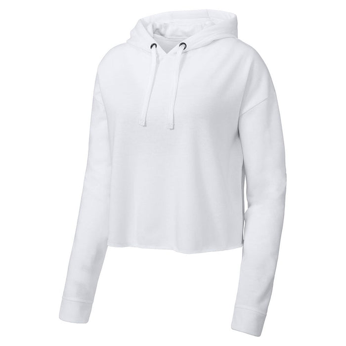 Dri-Equip Ladies Tri-Blend Fleece Crop Hoodie