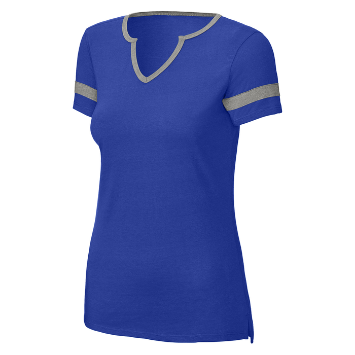 Dri-Equip Ladies Tailgate Notch Neck Tee