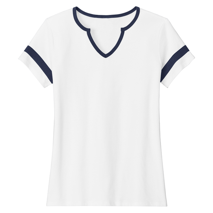 Dri-Equip Ladies Tailgate Notch Neck Tee