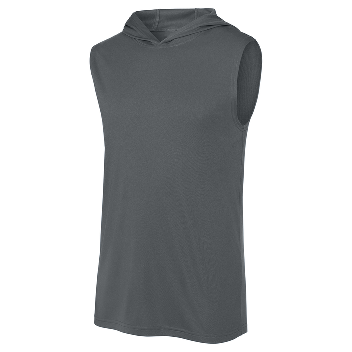 DRI-Equip Sleeveless Moisture Wicking Muscle Hoodie