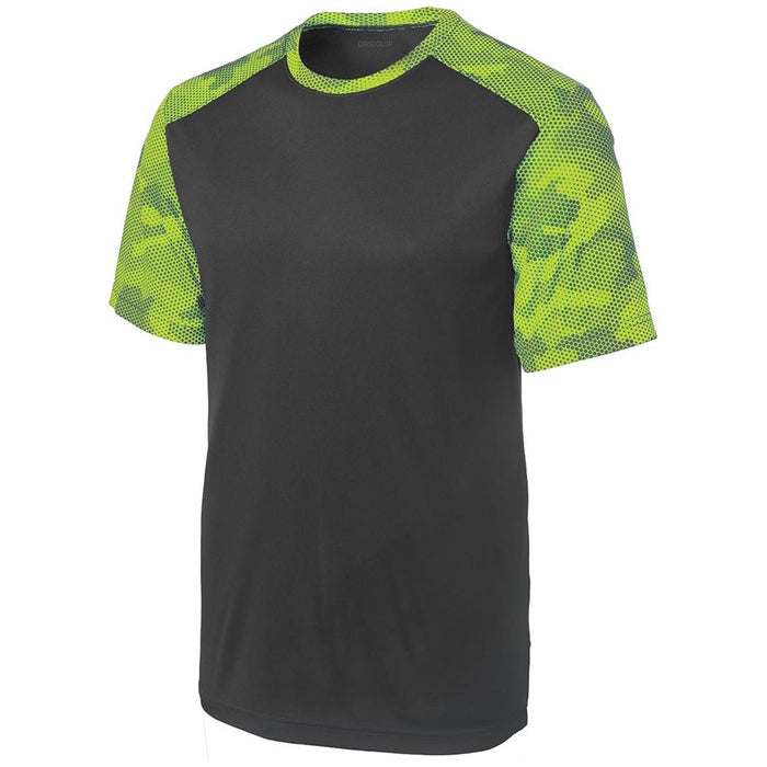 Dri-Equip CamoHex Colorblock Tee