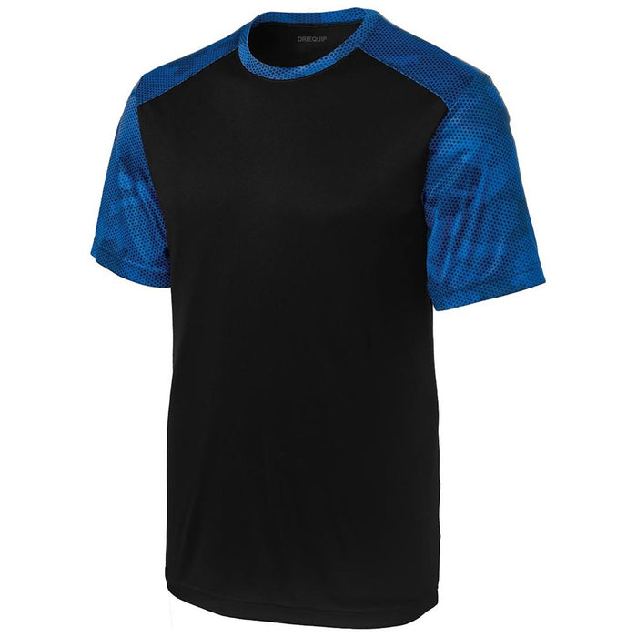 Dri-Equip CamoHex Colorblock Tee