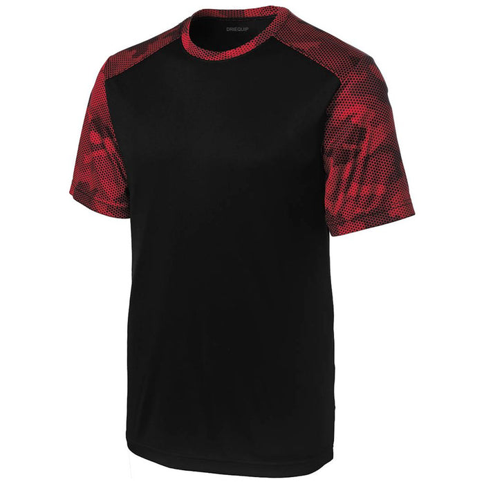 Dri-Equip CamoHex Colorblock Tee