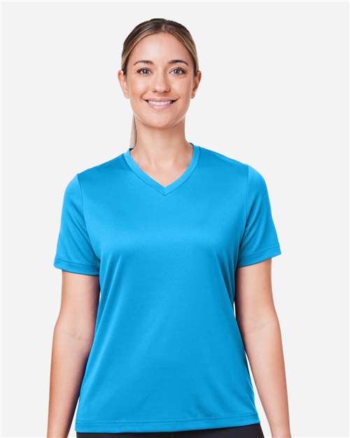 DRIEQUIP Women's Zone Performance Mesh T-Shirt with Moisture-Wicking Fabric