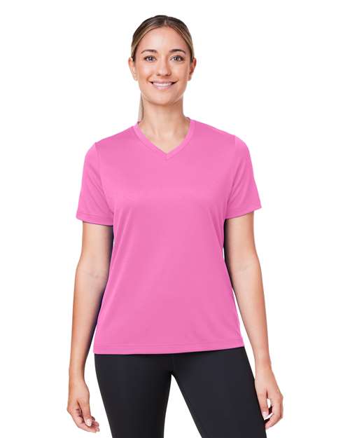 DRIEQUIP Women's Zone Performance Mesh T-Shirt with Moisture-Wicking Fabric