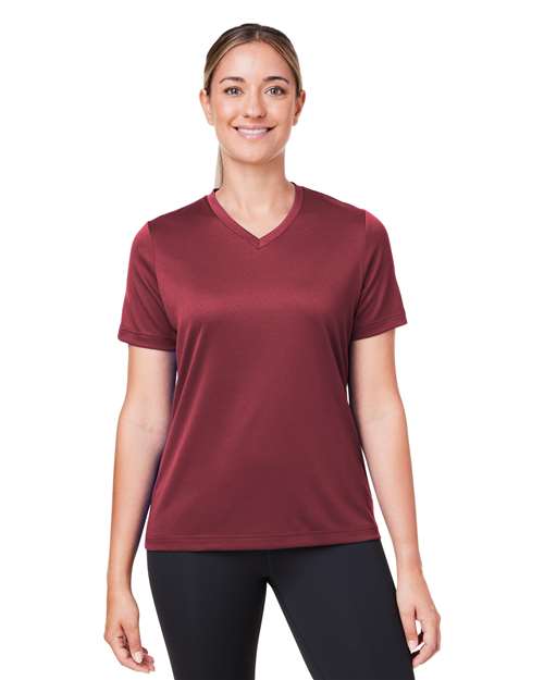 DRIEQUIP Women's Zone Performance Mesh T-Shirt with Moisture-Wicking Fabric