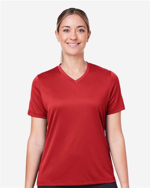 DRIEQUIP Women's Zone Performance Mesh T-Shirt with Moisture-Wicking Fabric