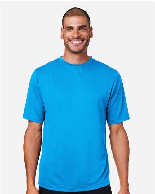 DRIEQUIP Men's Zone Performance Mesh T-Shirt with Moisture-Wicking Fabric