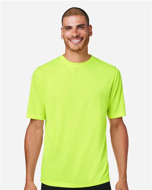 DRIEQUIP Men's Zone Performance Mesh T-Shirt with Moisture-Wicking Fabric