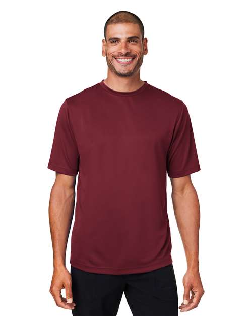 DRIEQUIP Men's Zone Performance Mesh T-Shirt with Moisture-Wicking Fabric