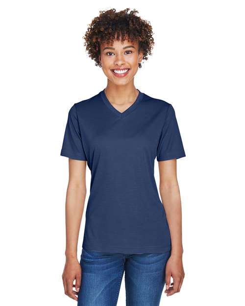 DRIEQUIP Women's Sonic Heather Performance T-Shirt with Moisture-Wicking Fabric