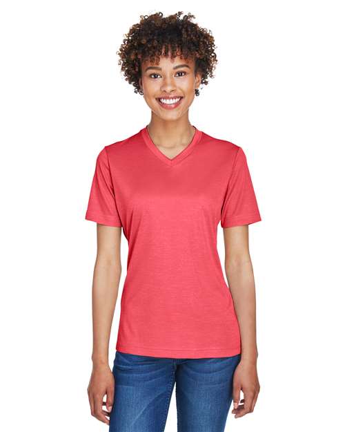 DRIEQUIP Women's Sonic Heather Performance T-Shirt with Moisture-Wicking Fabric
