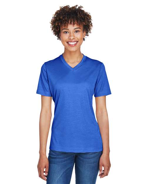 DRIEQUIP Women's Sonic Heather Performance T-Shirt with Moisture-Wicking Fabric