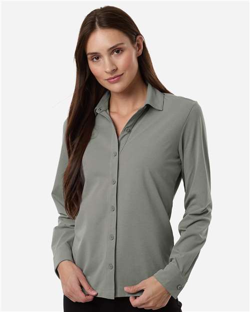Women's Pro-Flex Sorona® Button Down Shirt