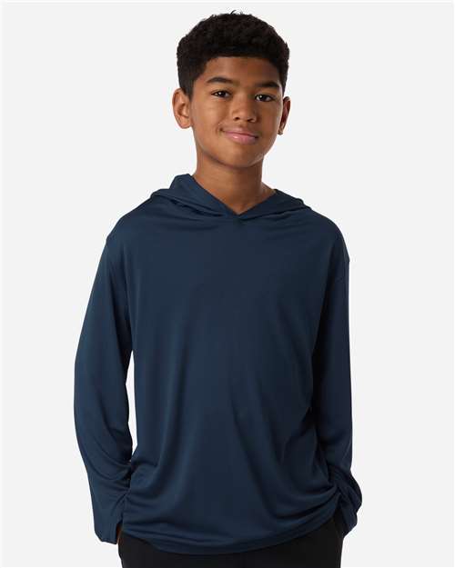 Youth Pro-Lock Performance Hooded Long Sleeve T-Shirt
