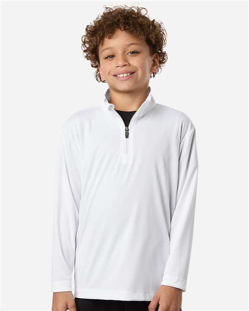 Youth Pro-Lock Performance Quarter-Zip Pullover
