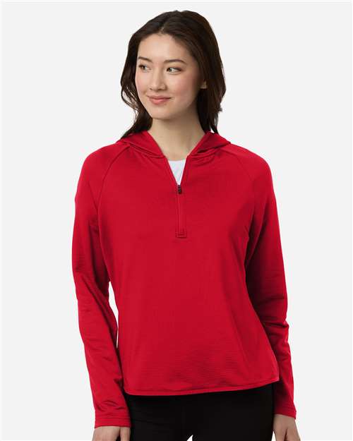 Women's Qualify Quarter-Zip Hooded Pullover