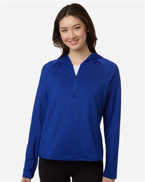 Women's Qualify Quarter-Zip Hooded Pullover
