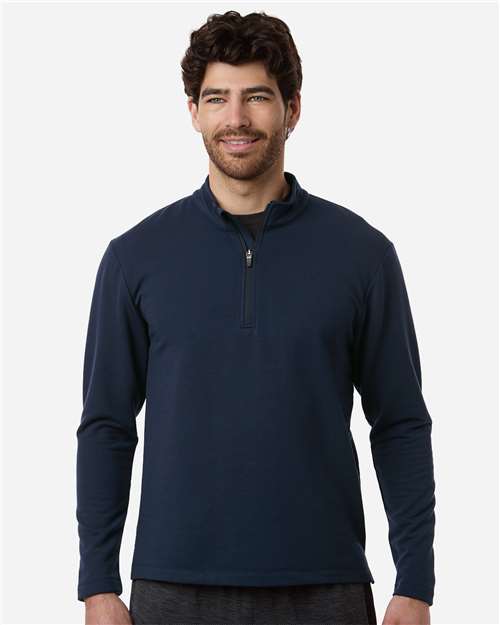 Men's Stretch Quarter-Zip Fleece Pullover