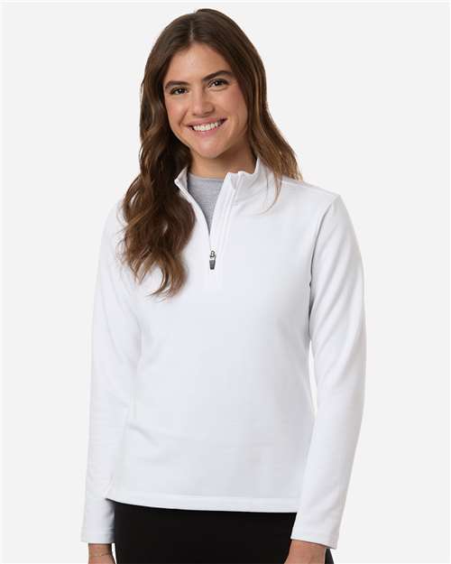 Women's Stretch Quarter-Zip Fleece Pullover