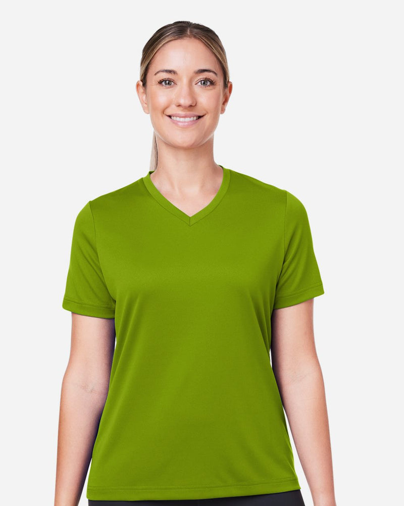 DRIEQUIP Women's Zone Performance Mesh T-Shirt with Moisture-Wicking Fabric