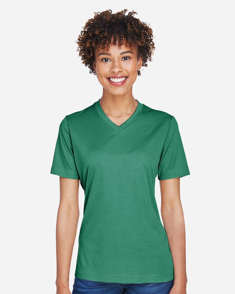 DRIEQUIP Women's Sonic Heather Performance T-Shirt with Moisture-Wicking Fabric