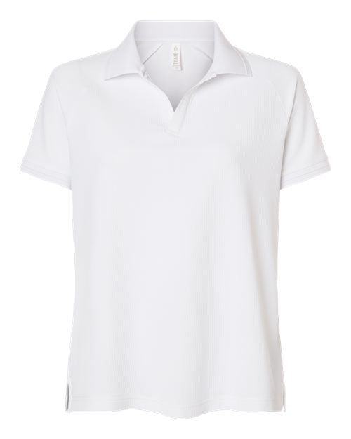 Women's Topspin Stretch Grid Textured Polo