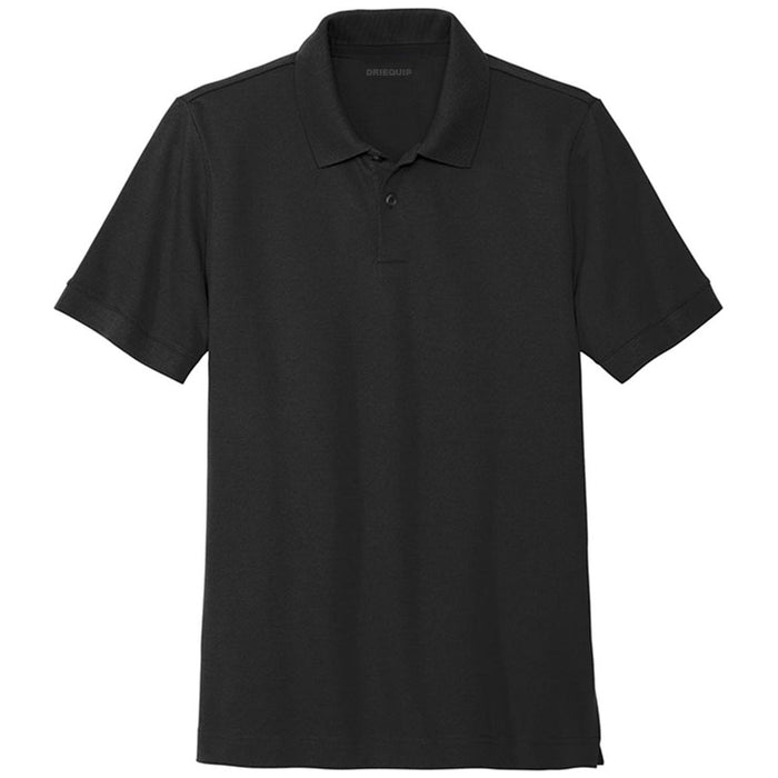 DRIEQUIP Men's Moisture Wicking Heavyweight Pique Polos