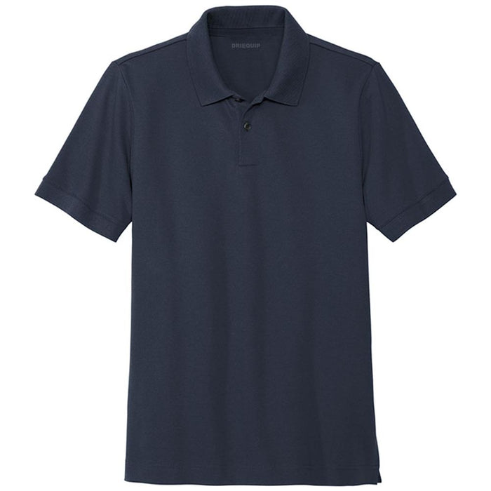 DRIEQUIP Men's Moisture Wicking Heavyweight Pique Polos