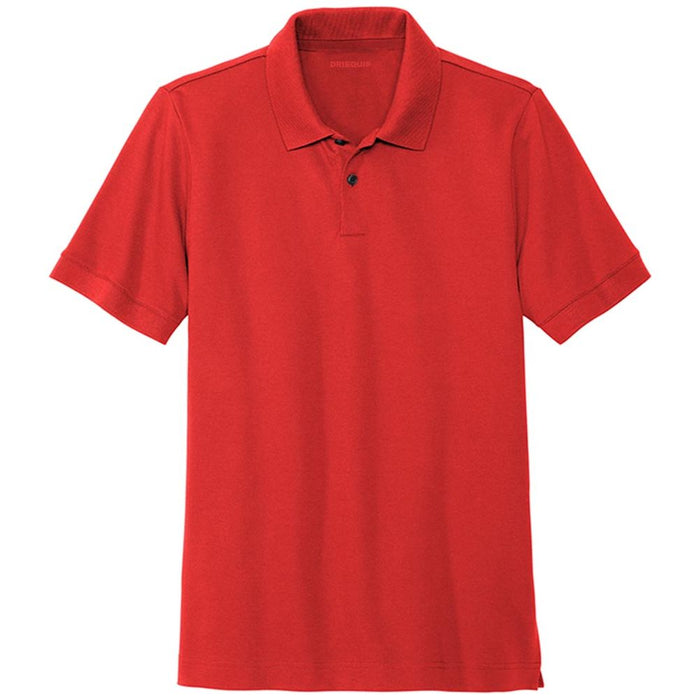 DRIEQUIP Men's Moisture Wicking Heavyweight Pique Polos