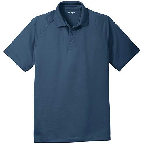 DRI-EQUIP Moisture Wicking Crossover Raglan Polos