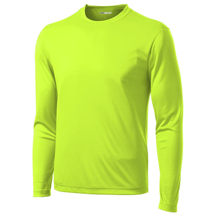 DRI-EQUIP Mens Long Sleeve Moisture Wicking Athletic Shirts