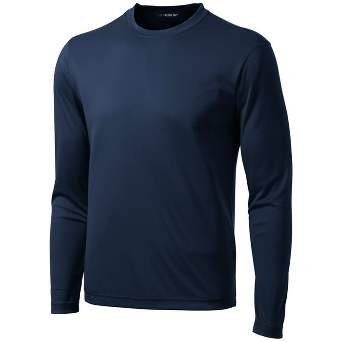 DRI-EQUIP Mens Long Sleeve Moisture Wicking Athletic Shirts