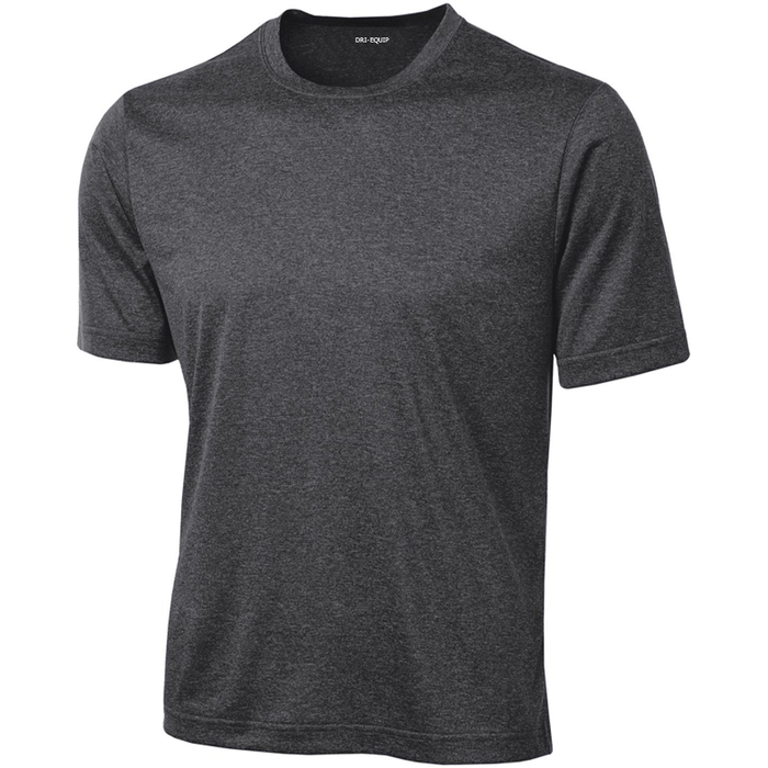 DRI-EQUIP Men's Long Sleeve Moisture Wicking Heathered T-Shirts