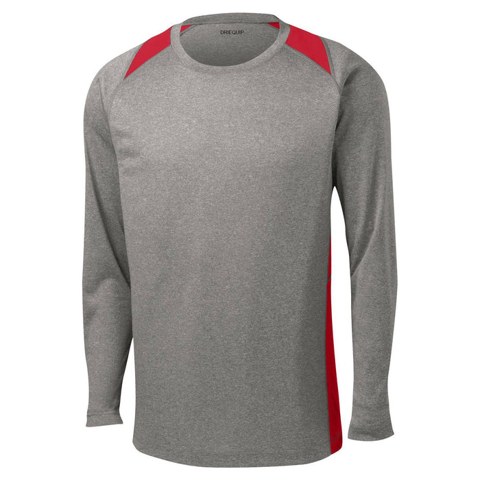 DRI-EQUIP Mens Long Sleeve Performance Baseball Team Shirts