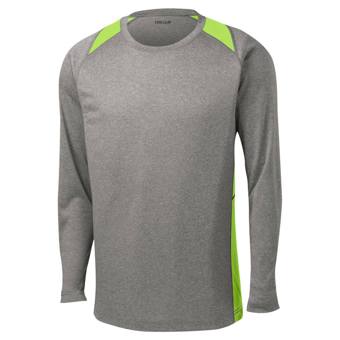 DRI-EQUIP Mens Long Sleeve Performance Baseball Team Shirts