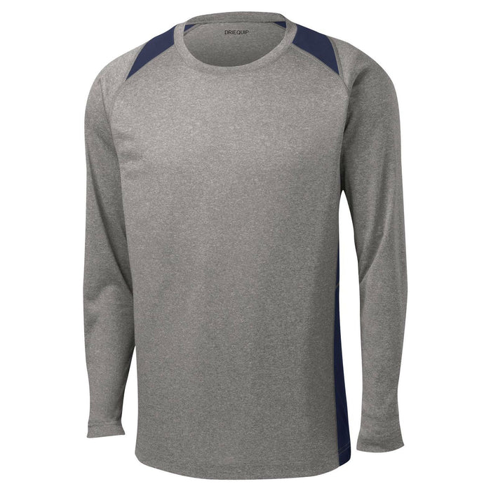 DRI-EQUIP Mens Long Sleeve Performance Baseball Team Shirts