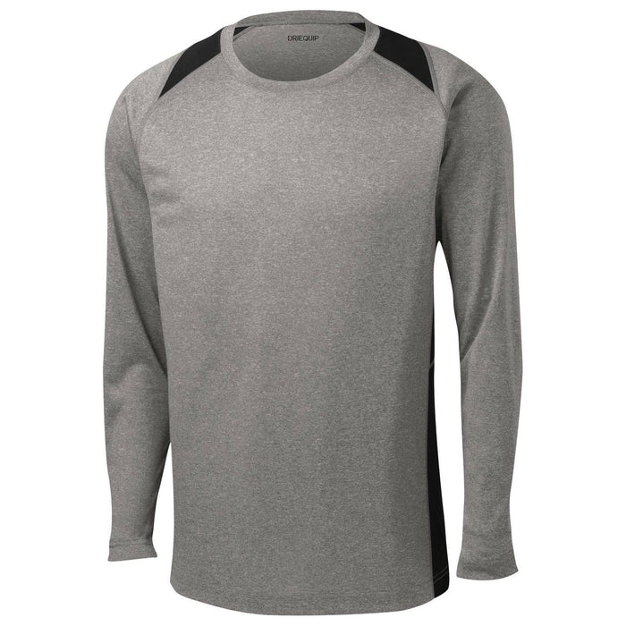 DRI-EQUIP Mens Long Sleeve Performance Baseball Team Shirts