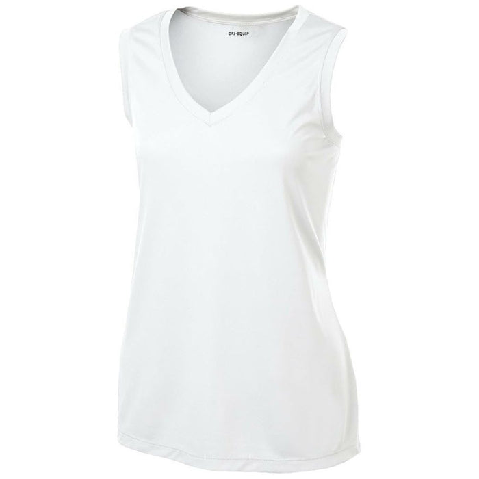 DRI-EQUIP Ladies Sleeveless Moisture Wicking V-Neck Tee